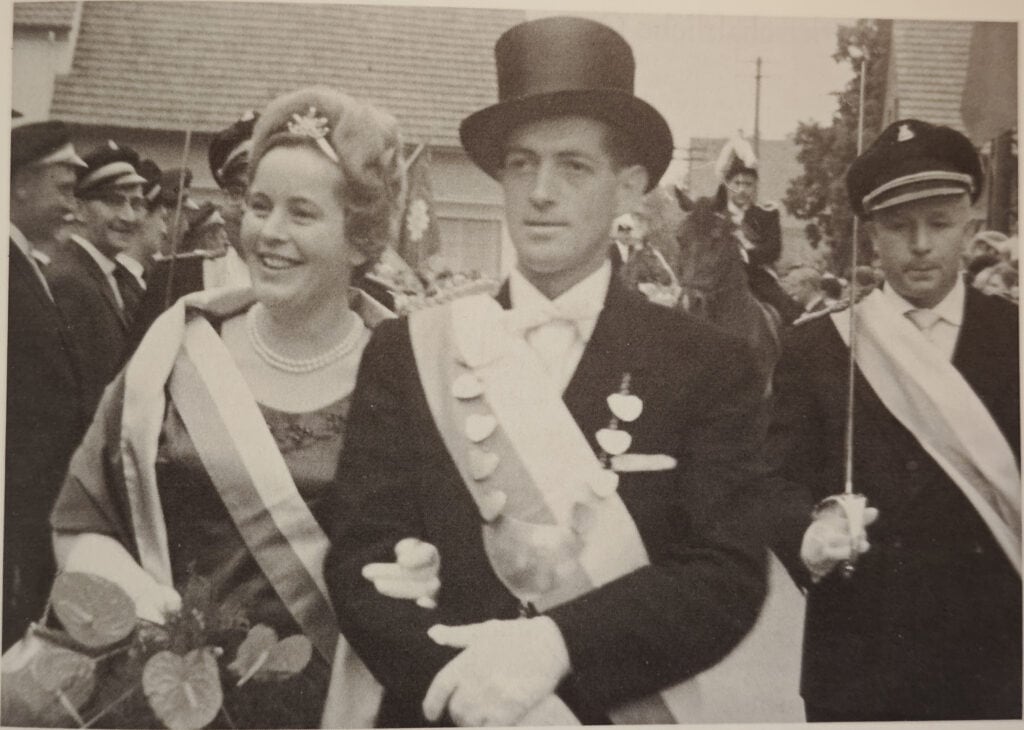 1965 – Königspaar Heise/Dewender.